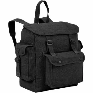 Ebay On Buy Original Highlander Black Canvas Webbing Backpack with Pockets - 18L In 2025 - 2026 , reasonable price and fashionable styles, more surprise for you.