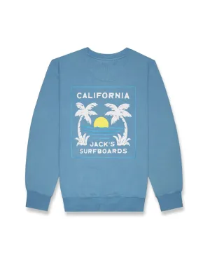 CA Palms Crewneck Pullover