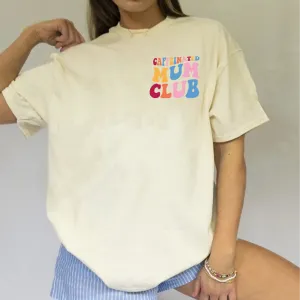 Caffeinated Mum Club Women's T-Shirt maternity dresses promo
