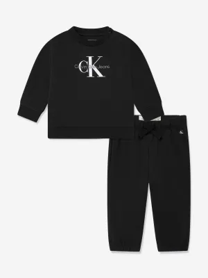 Calvin Klein Baby Bio-Baumwolle Logo Trainingsanzug