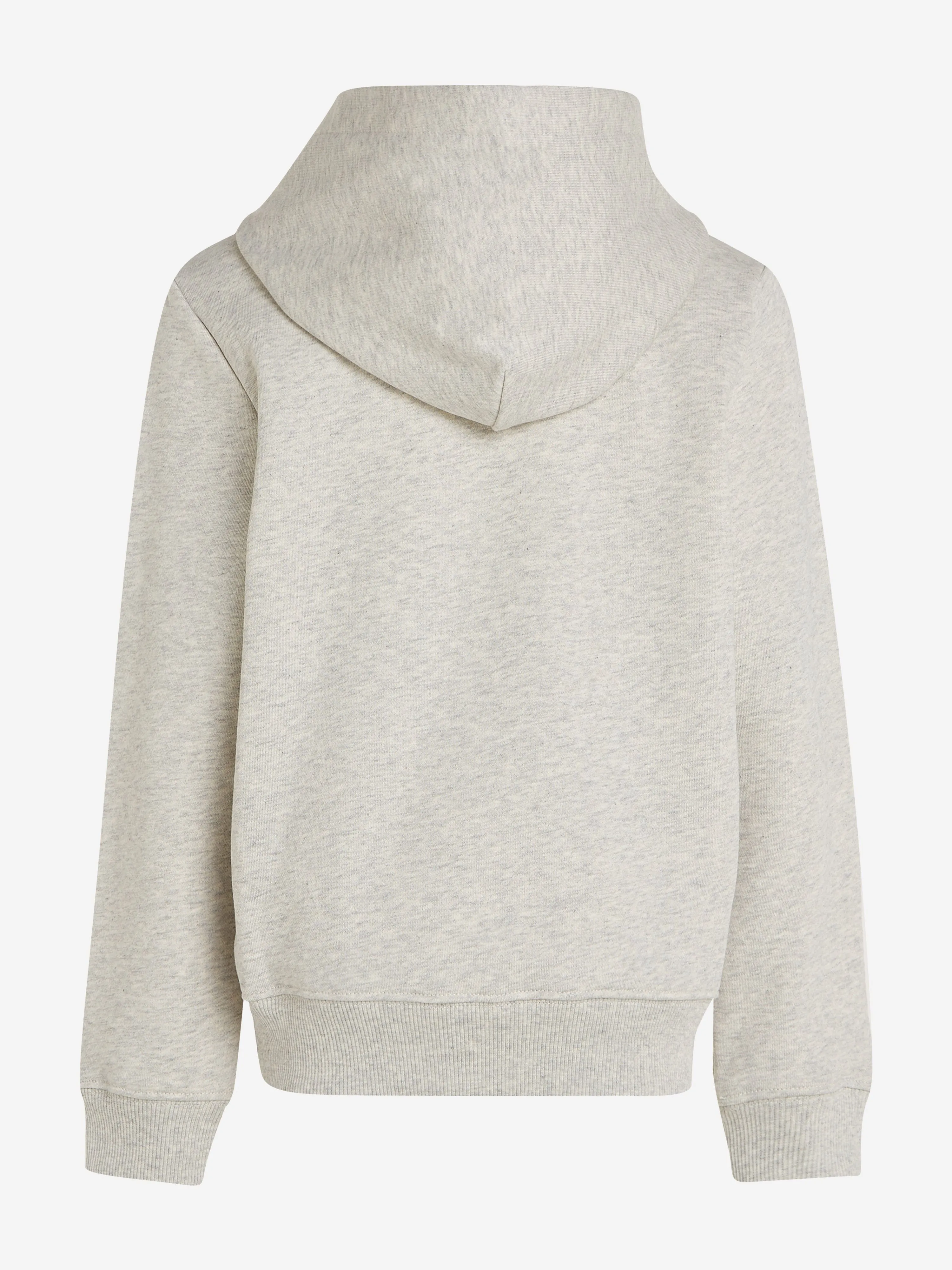 Calvin Klein Kids Logo Regular Terry Hoodie in Grau