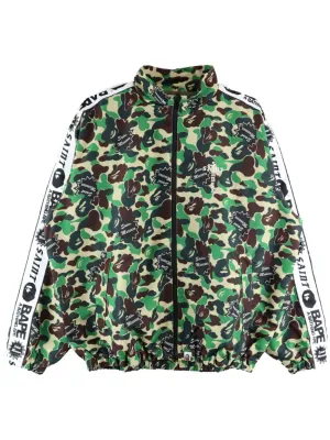Camouflage-Print Bomber Jacket winter jackets clearance