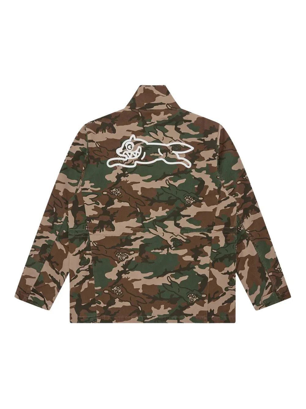 Camouflage-Print Jacket