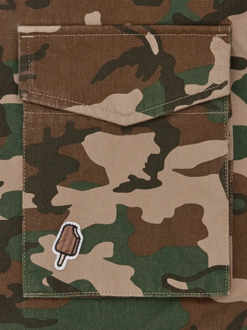 Camouflage-Print Jacket