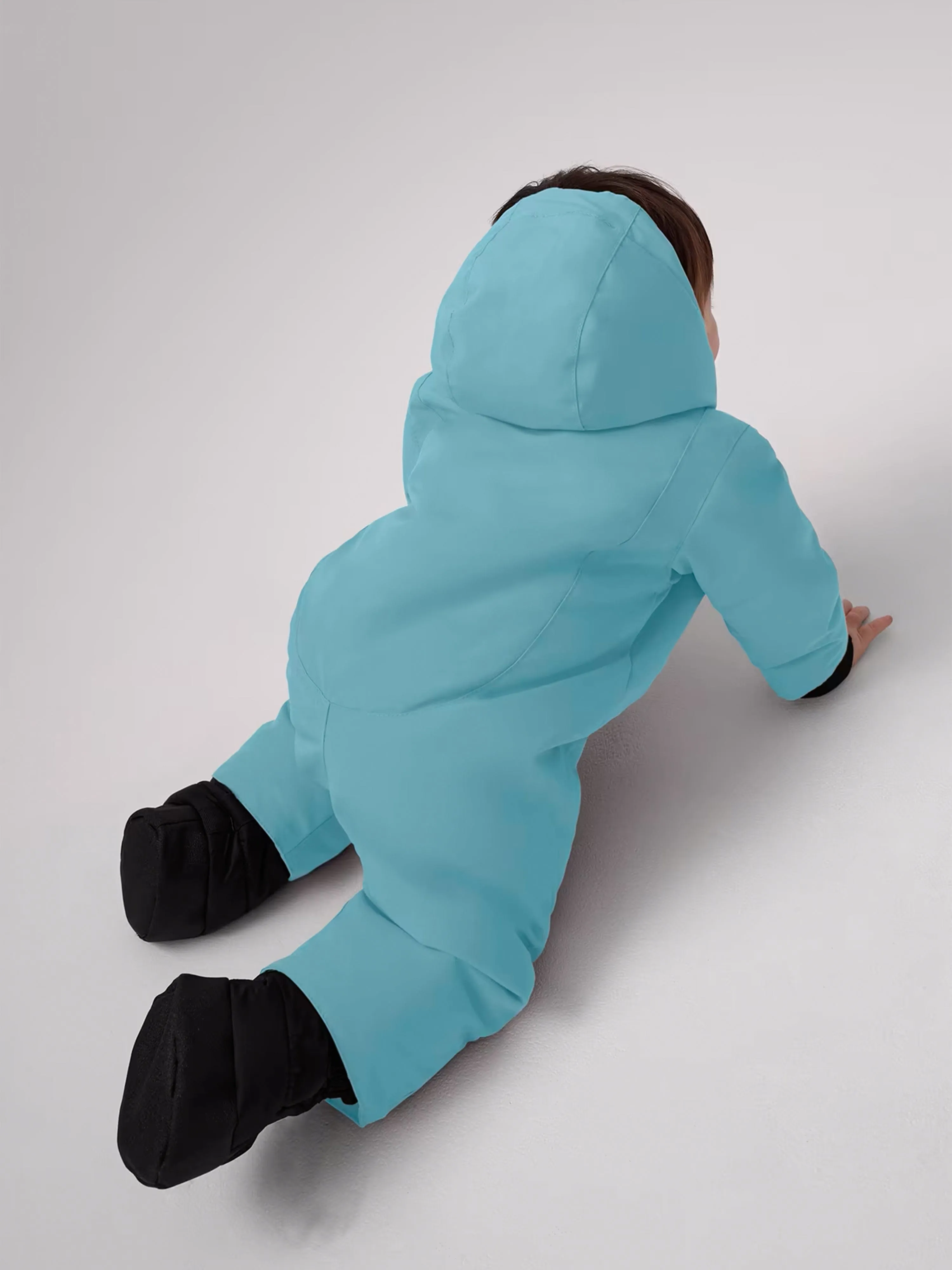 Canada Goose Baby Daunengefütterter Lamm-Schneeanzug in Blau