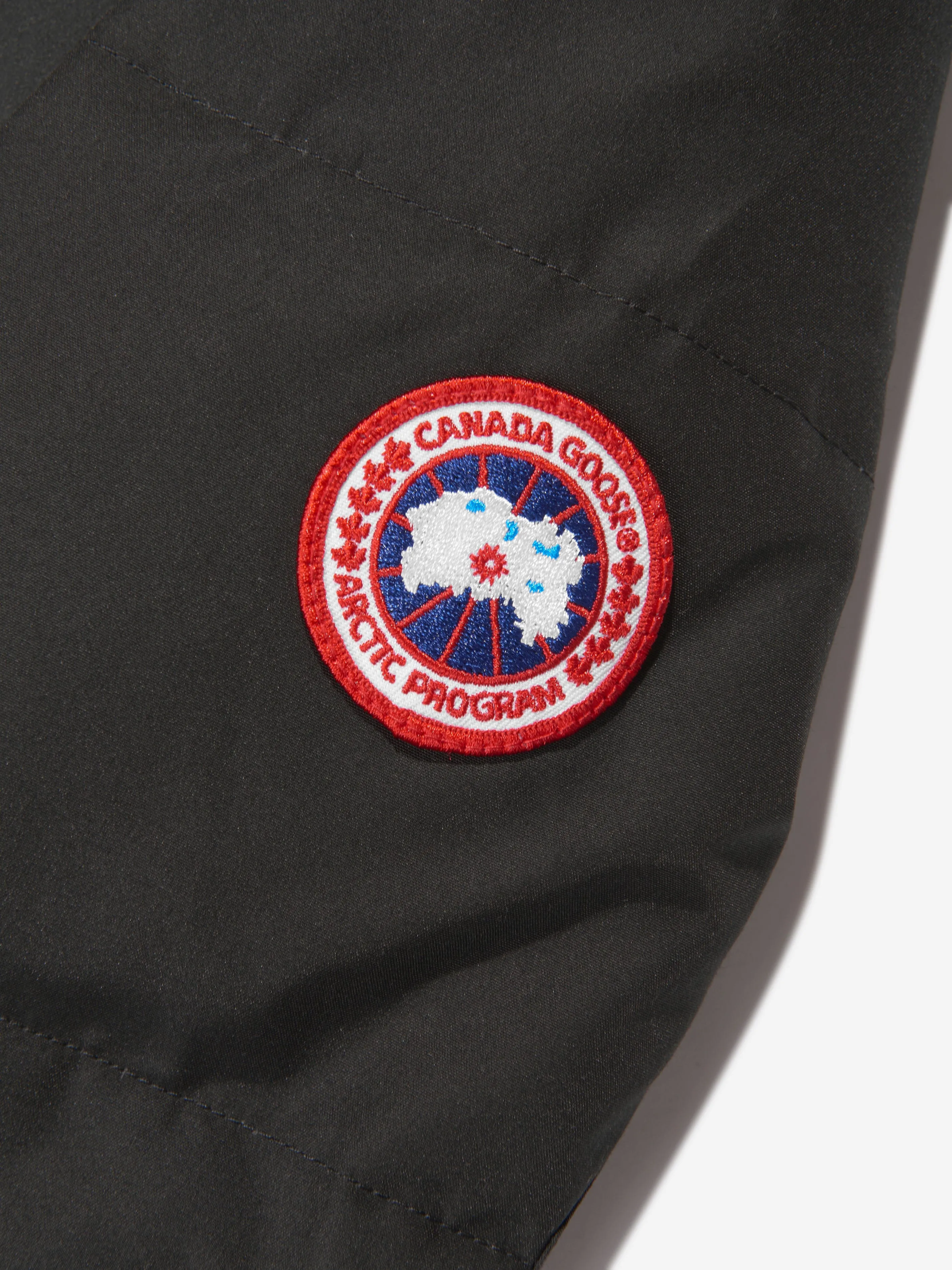 Canada Goose Kids Schneeeulen-Parka in Schwarz