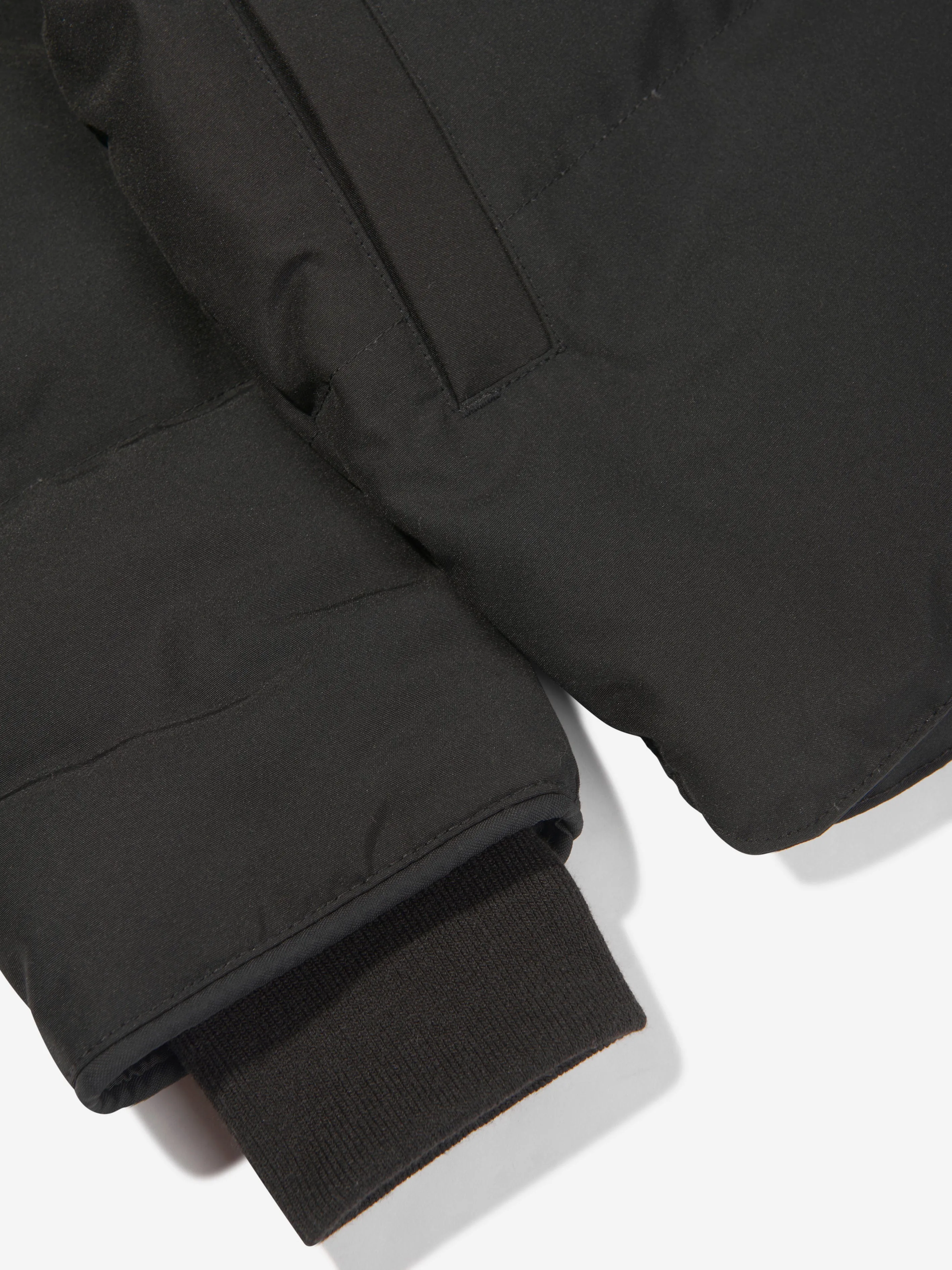 Canada Goose Kids Schneeeulen-Parka in Schwarz