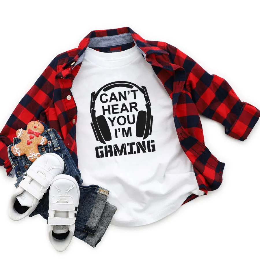 Can't Hear You I'm Gaming T-Shirt boys apparel promo code