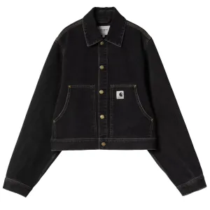 Carhartt WIP Womens Arca jacket Black Stone Washed raincoats promo code