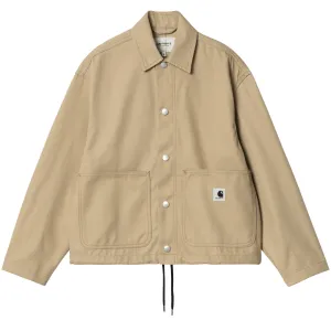 Carhartt WIP Womens Simple Shirt Jac Leather Rigid raincoats promo code