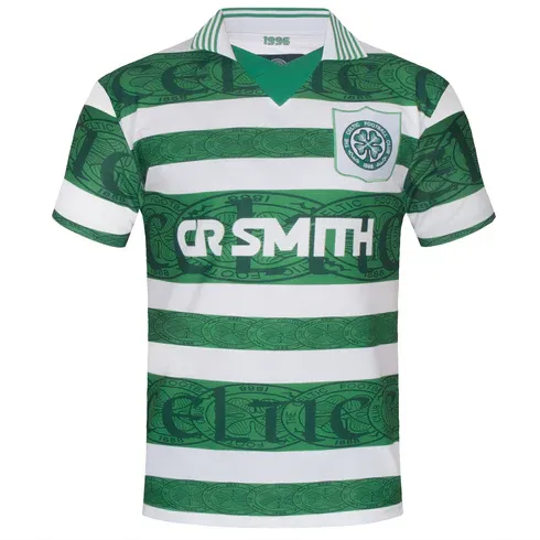 Celtic Official Home Retro Shirt 1996 mens dad clothes online