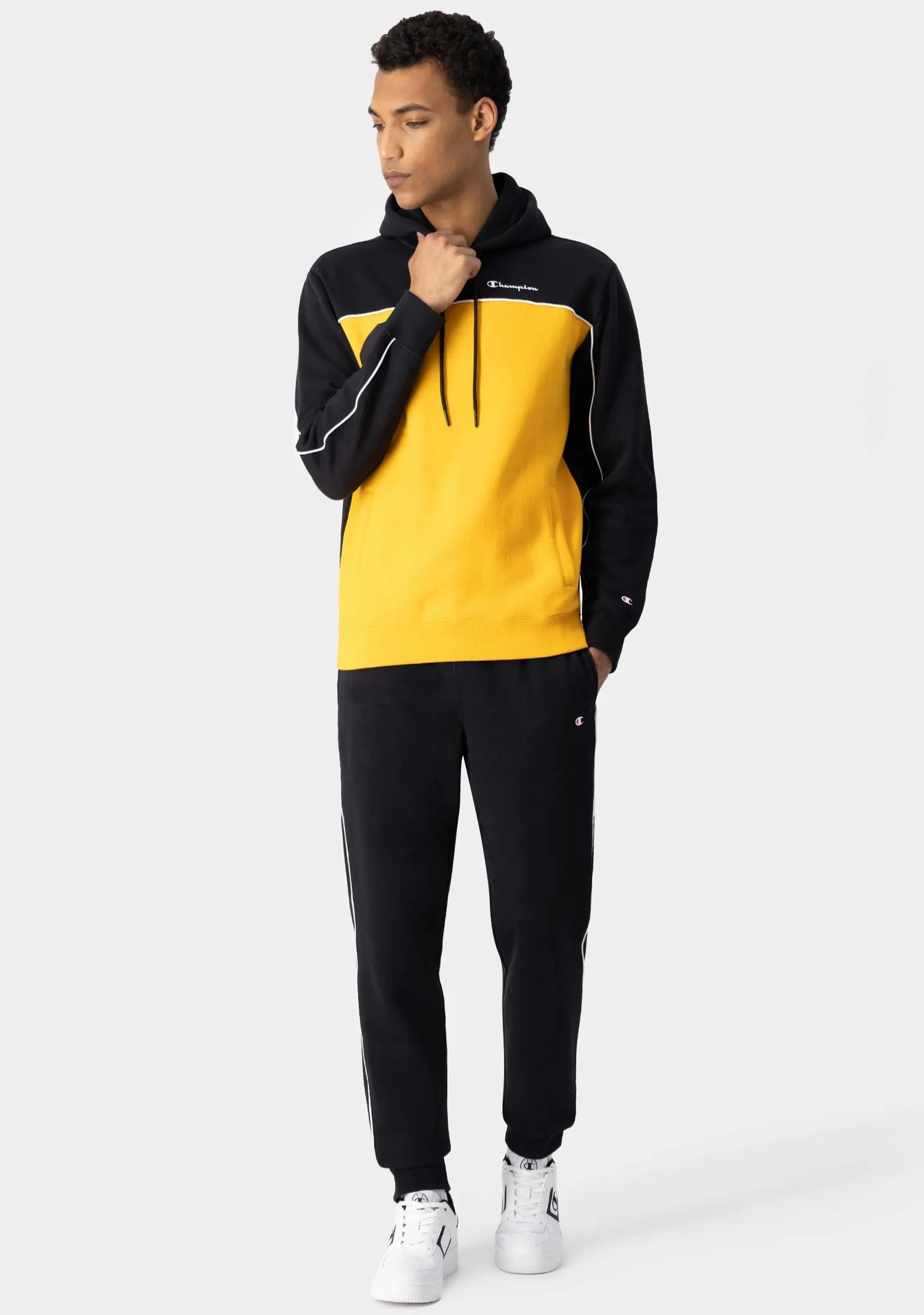 Champion Herren EU Rochester Pipblk Kapuzenpullover <br> AV3JA1 16Z