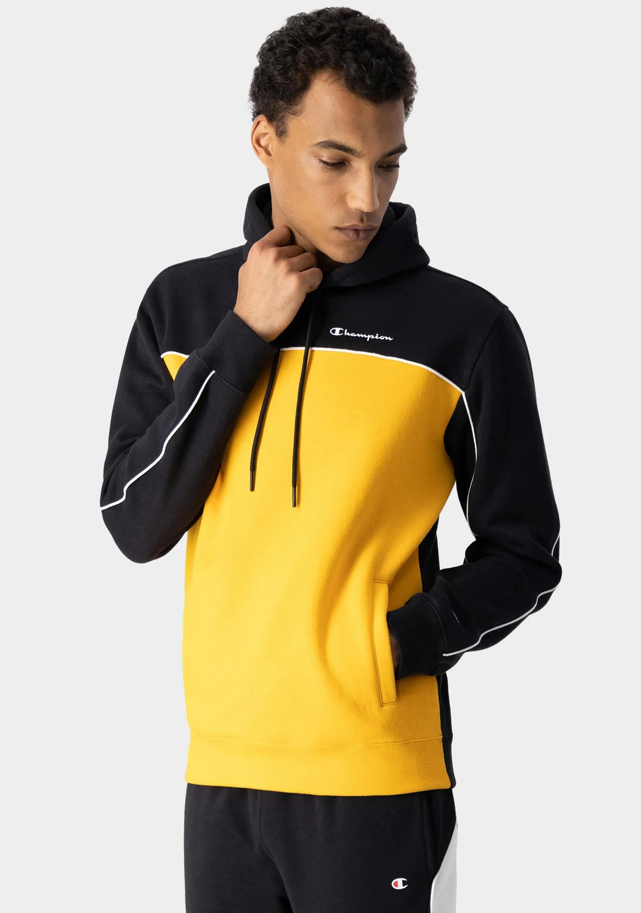 Champion Herren EU Rochester Pipblk Kapuzenpullover <br> AV3JA1 16Z