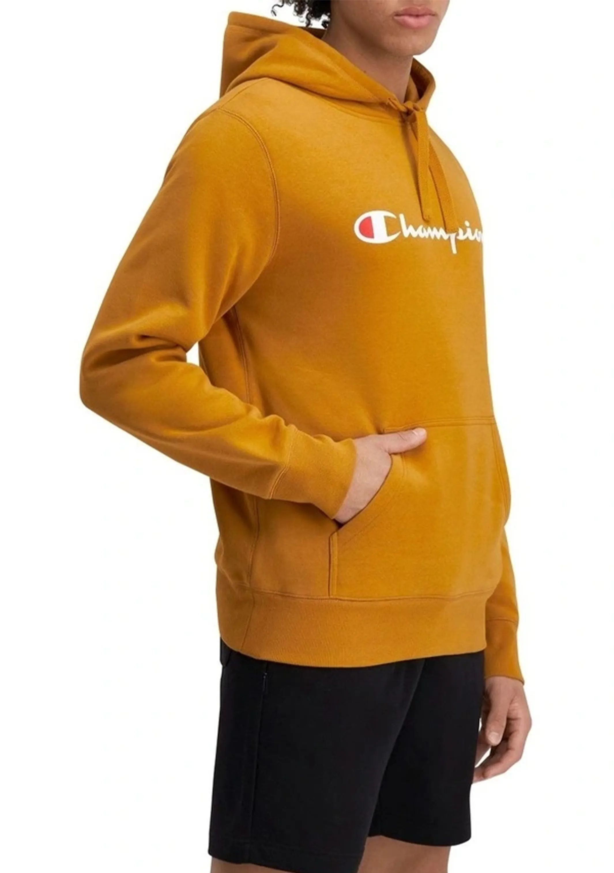 Champion Herren Script Hoodie Miss Honey <br> AY79N XPJ