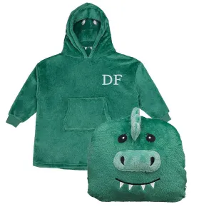 ChangeIn2 Fleece Embroidered Initial Hoodie/Soft Toy girls skirts clearance