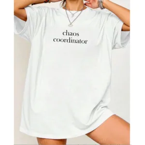 Chaos Coordinator Spirit Oversized T-Shirt maternity dresses promo