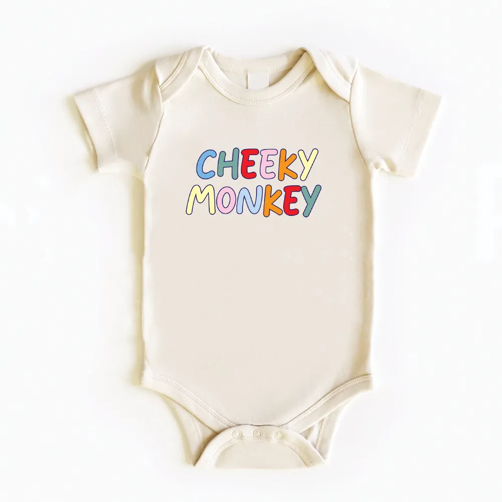 Cheeky Monkey Baby Vest