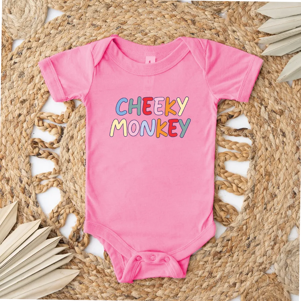 Cheeky Monkey Baby Vest