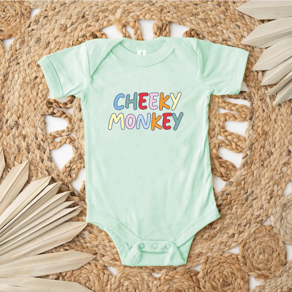 Cheeky Monkey Baby Vest cheap baby clothes online