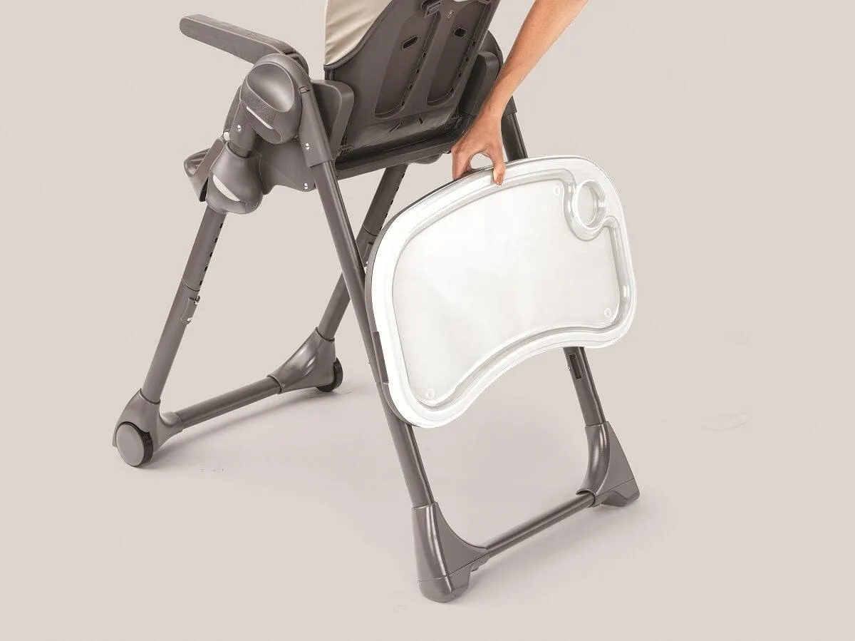 Chicco Polly® Platzsparender Klapp-Hochstuhl - Schwarz Babykids Chicco
