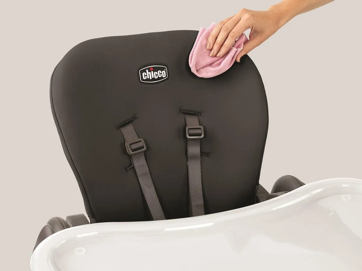 Chicco Polly® Platzsparender Klapp-Hochstuhl - Schwarz Babykids Chicco