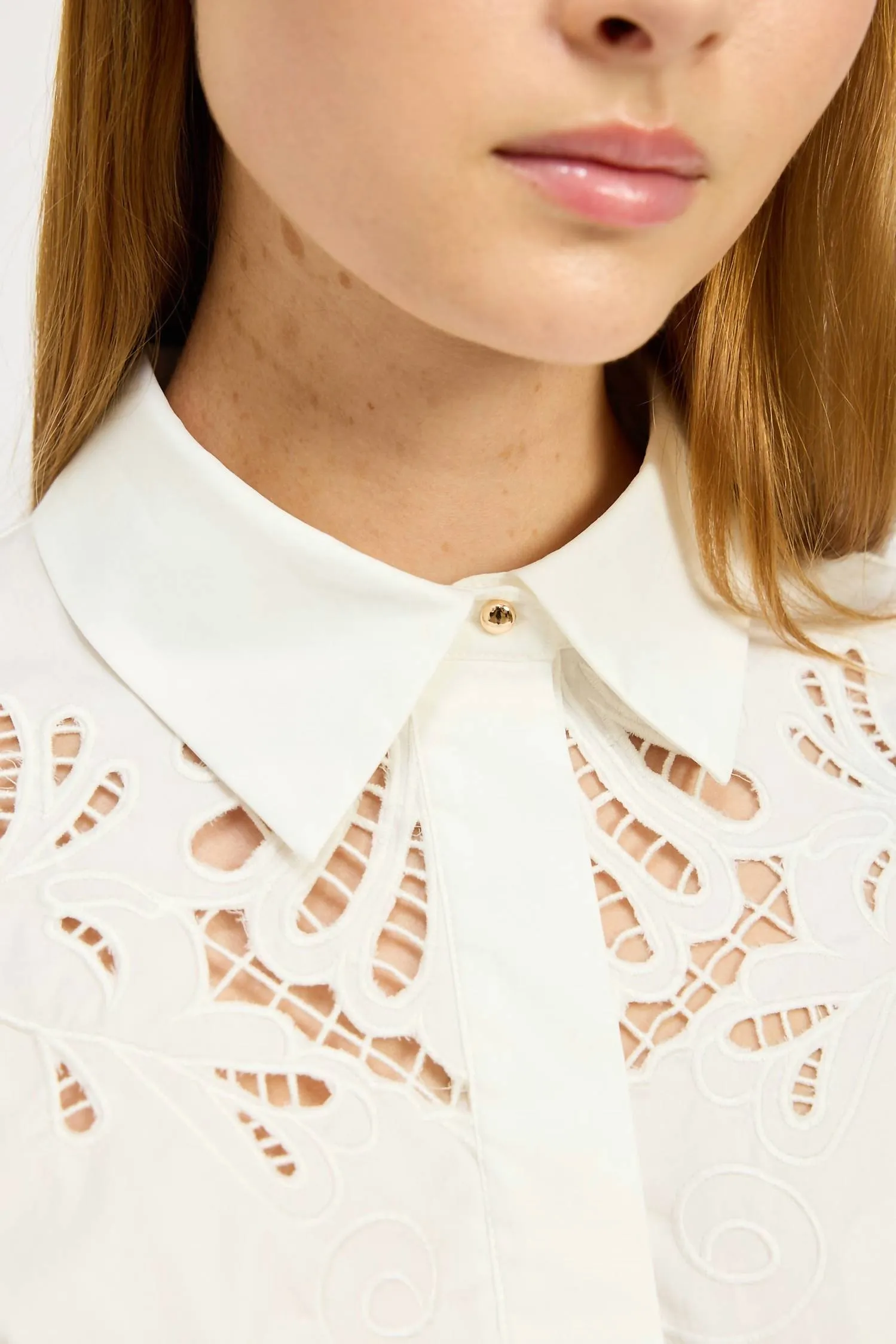 Chloe Mini Dress In White