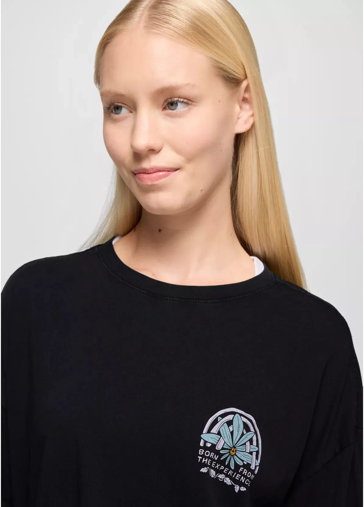 Big discount prAna Everyday Graphic Oversized Womens T-Shirt online store, welcome to place orders our online store.