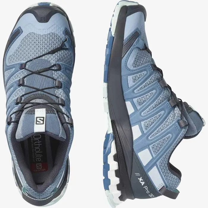 View 69%off Cheap Authentic Salomon XA PRO 3D v8 Womens Trail Running Shoe - Ashley Blue/Ebony/Opal Blue cheapest online, with the excellent quality and bottom price of Items sale.