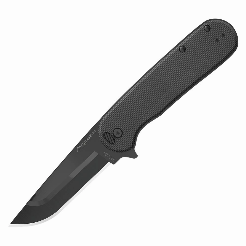 Pre Order Choose Original Outdoor Edge VX330A-C Razor VX3A Textured G-10 Handle Folding Knife Only This Week fashionable style, free shipping for you, 100% Quality.