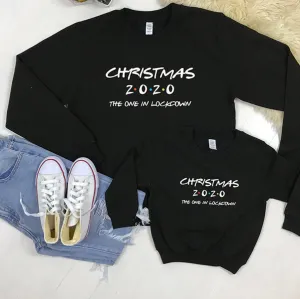 Christmas 2020 in Lockdown Family Matching Sweatshirts (MRK X) maternity wear outlet
