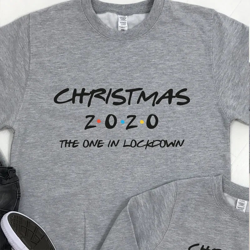 Christmas 2020 in Lockdown Family Matching Sweatshirts (MRK X)