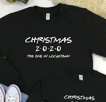Christmas 2020 in Lockdown Family Matching Sweatshirts (MRK X)
