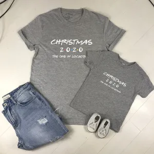 Christmas 2020 in Lockdown Family Matching T-Shirts (MRK X) maternity wear outlet