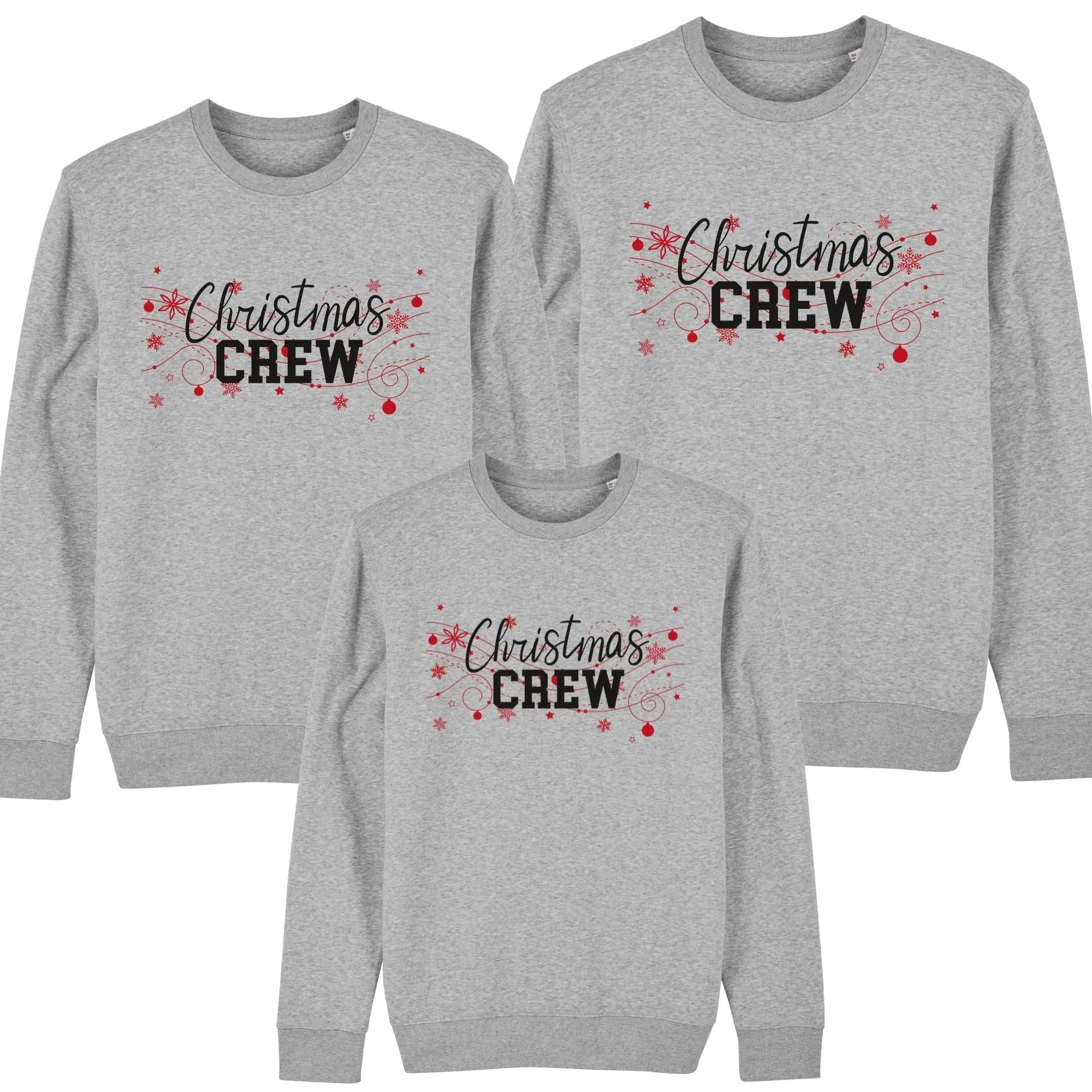 Christmas Crew Family Matching Sweatshirts pregnancy clothes clearance