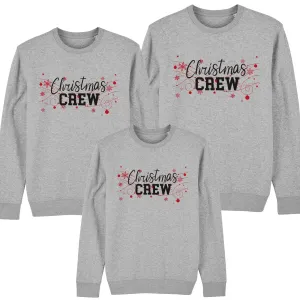Christmas Crew Family Matching Sweatshirts pregnancy clothes clearance
