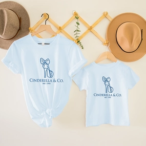 Cinderella & Co Adult/Kid T-Shirts discount mum dresses