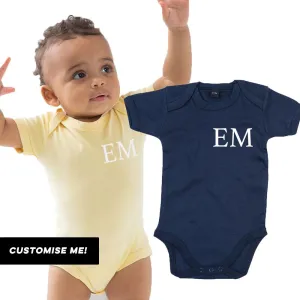 Classic Personalised Initial Baby Vest (MRK X) cheap baby clothes online