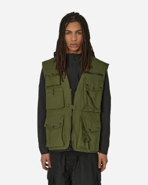 C/N Oxford Stoff Feldweste Olive