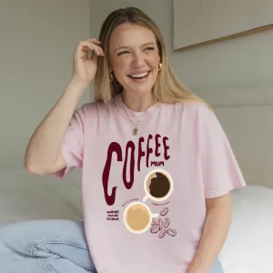 Coffee Mum Graphic Oversized T-Shirt pregnancy jeans best price