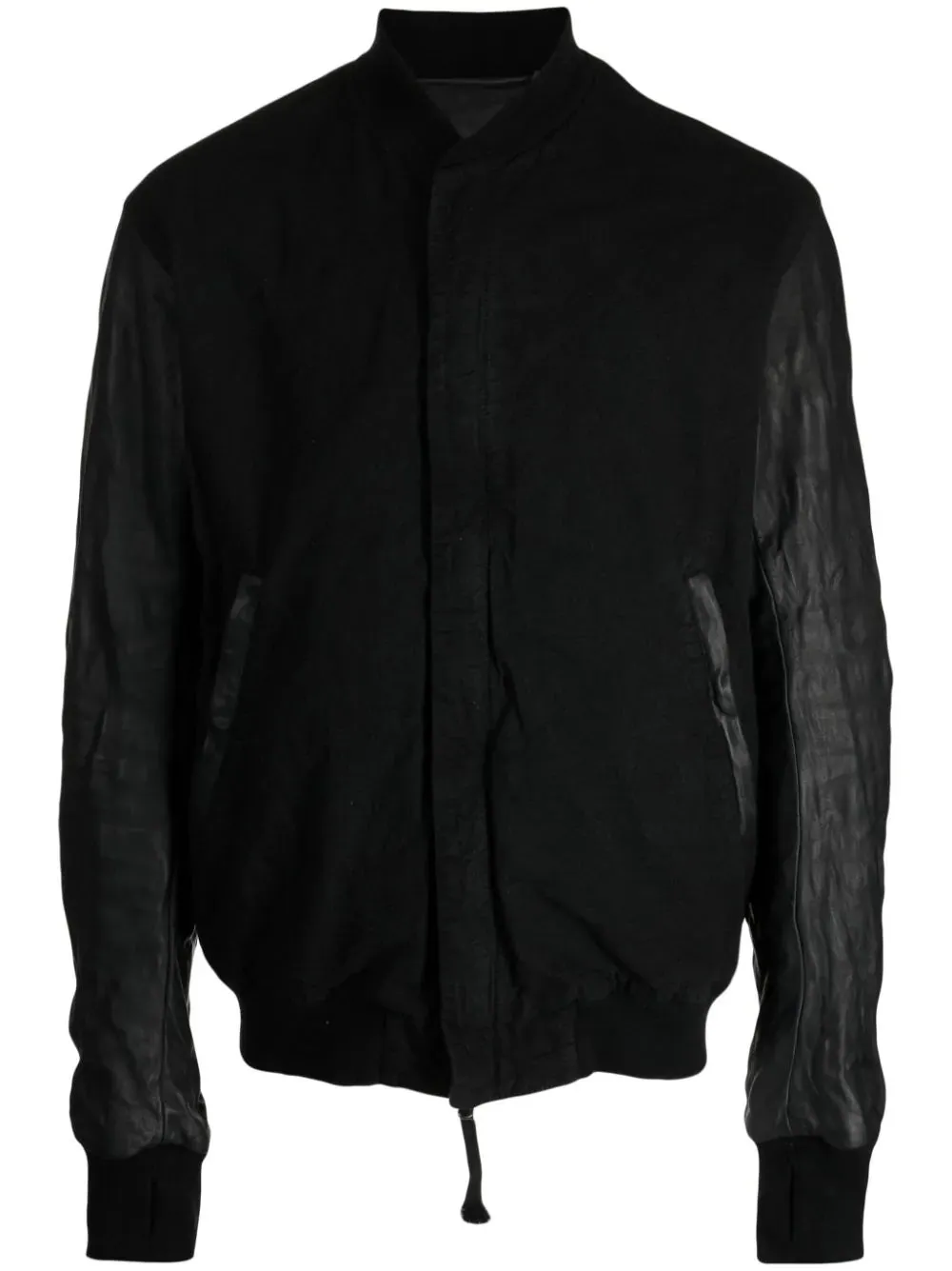 Collarless Zipped Lightweight Jacket winter jackets clearance