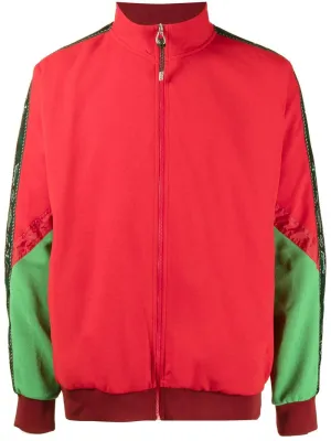 Colour-Block Half-Zip Jumper winter jackets clearance
