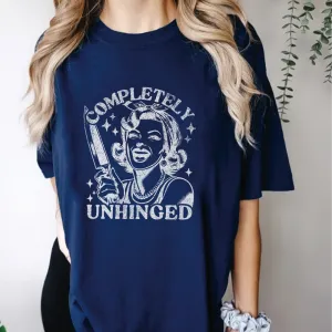 Completely Unhinged Distressed T-Shirt maternity dresses promo