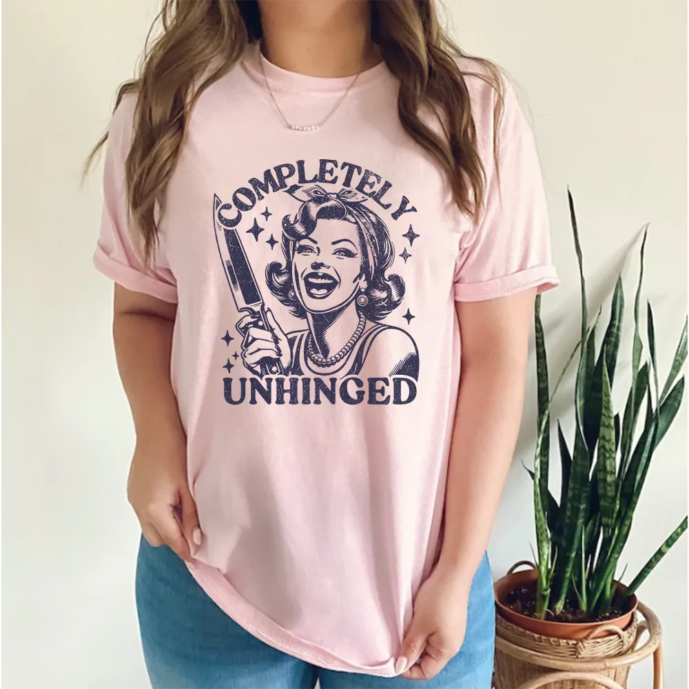 Completely Unhinged Distressed T-Shirt