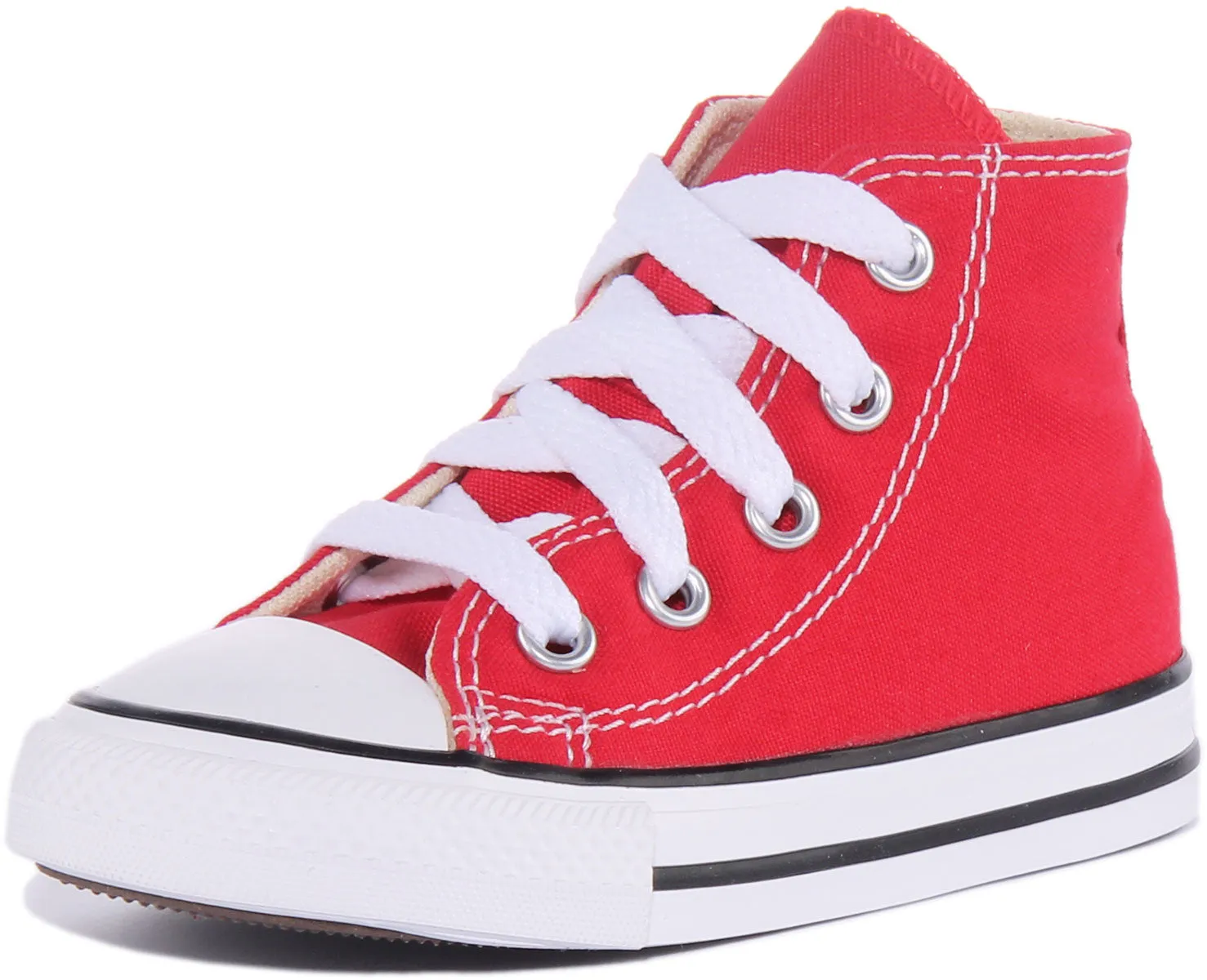 Converse All Star Hi Core in Rot für Babyschuhe Converse