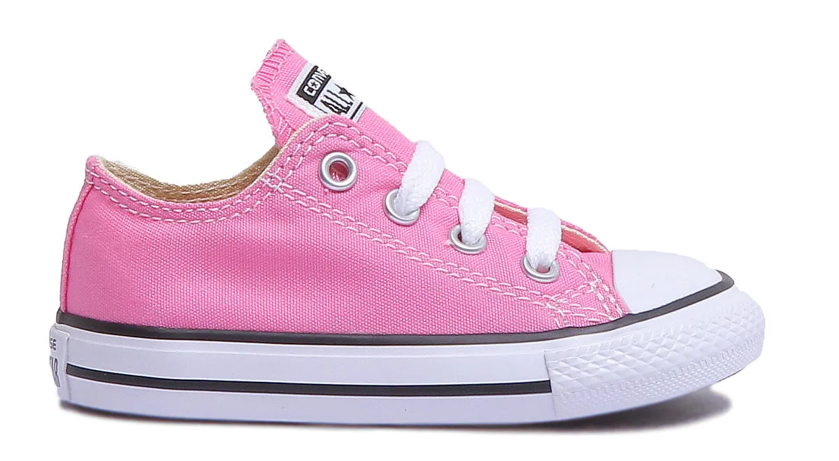 Converse All Star Low Core Trainer in Rosa für Babyschuhe Converse