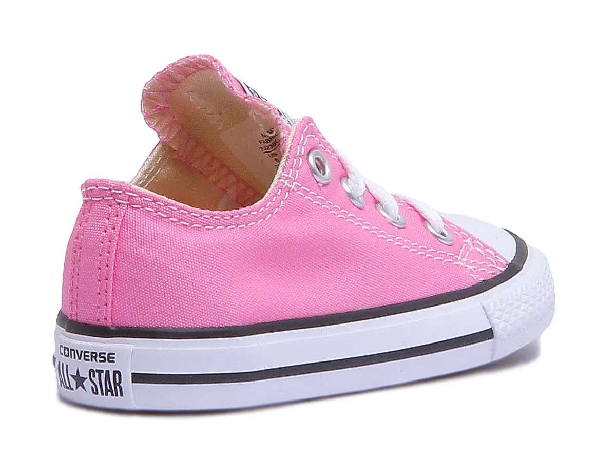 Converse All Star Low Core Trainer in Rosa für Babyschuhe Converse