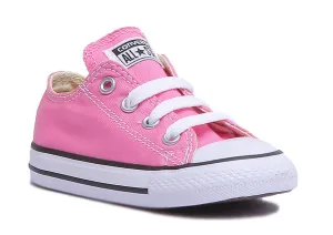 Converse All Star Low Core Trainer in Rosa für Babyschuhe Converse
