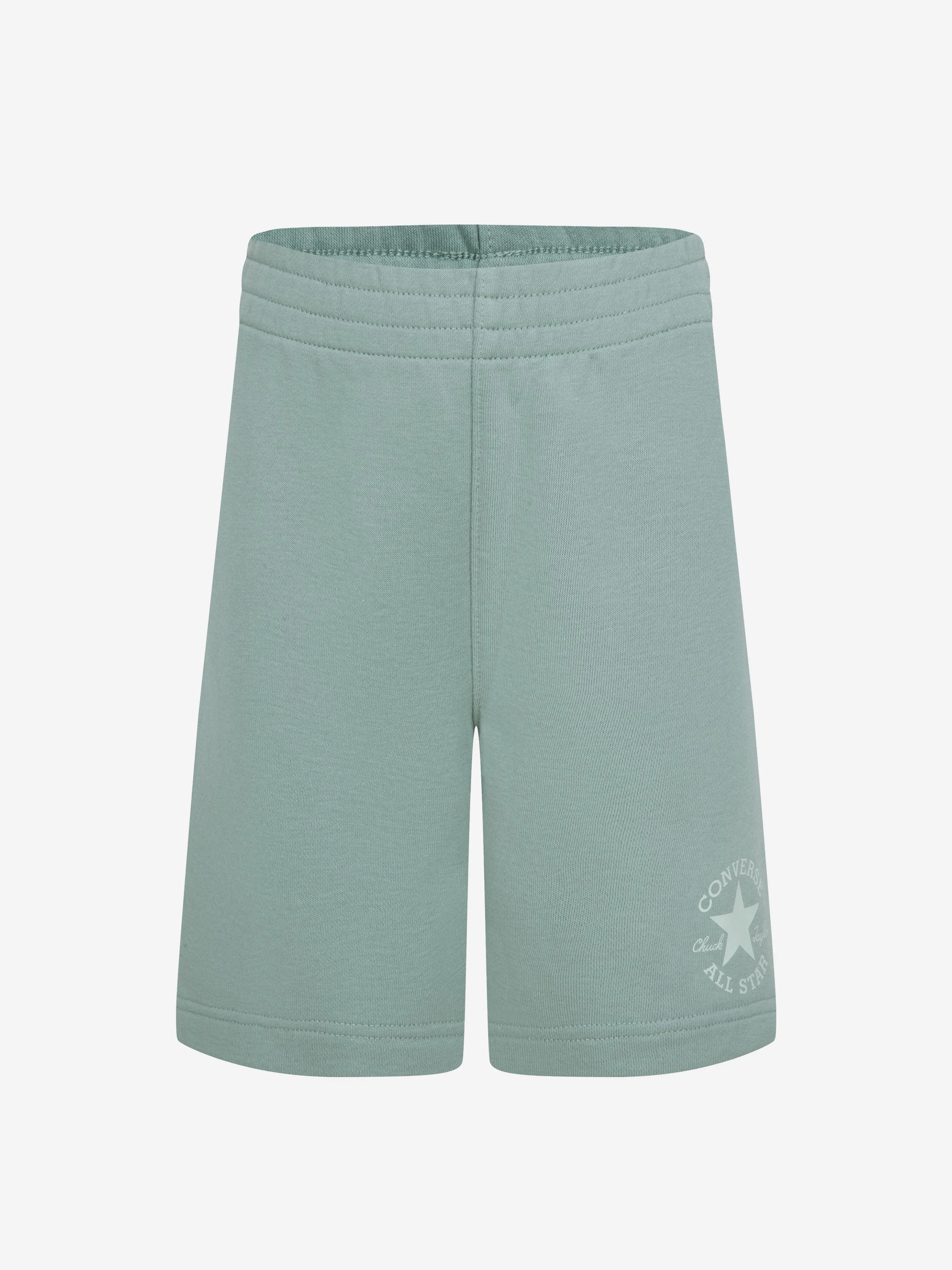 Converse Jungen AOP T-Shirt und Shorts Set in Grün
