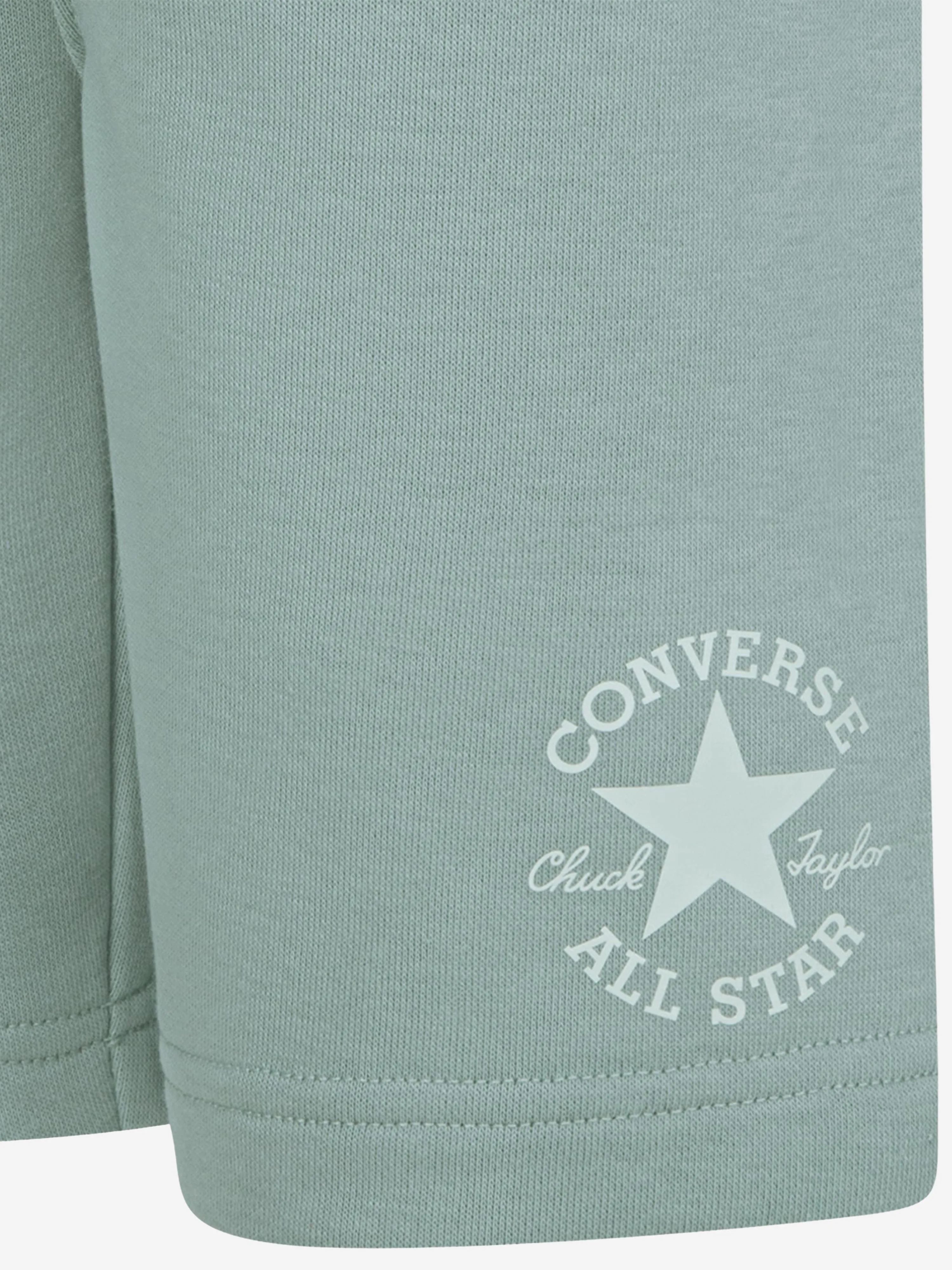 Converse Jungen AOP T-Shirt und Shorts Set in Grün