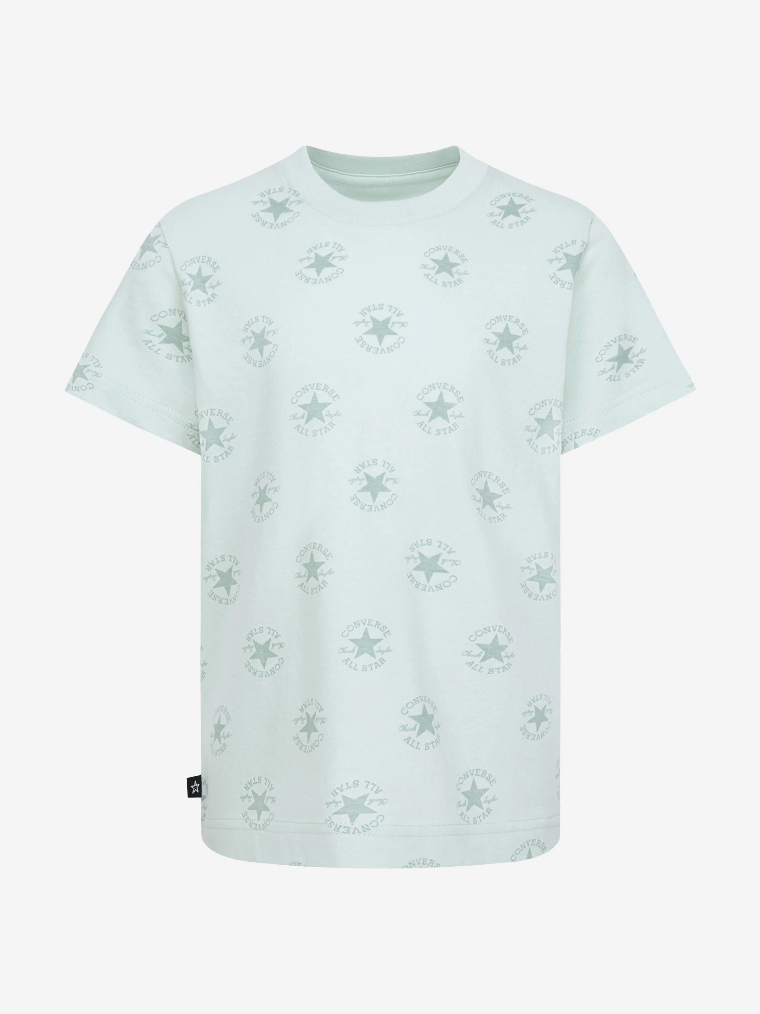 Converse Jungen AOP T-Shirt und Shorts Set in Grün